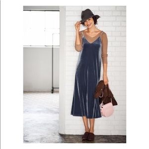 Uniqlo Women Velour Camisole Dress